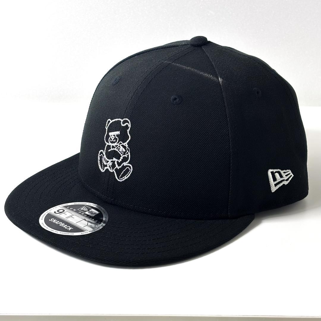 UNDERCOVER✕NEW ERA クマ刺繍 ベースボールキャップ 黒