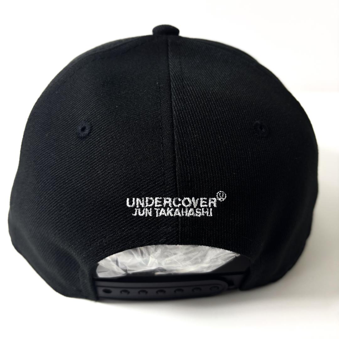 UNDERCOVER✕NEW ERA クマ刺繍 ベースボールキャップ 黒
