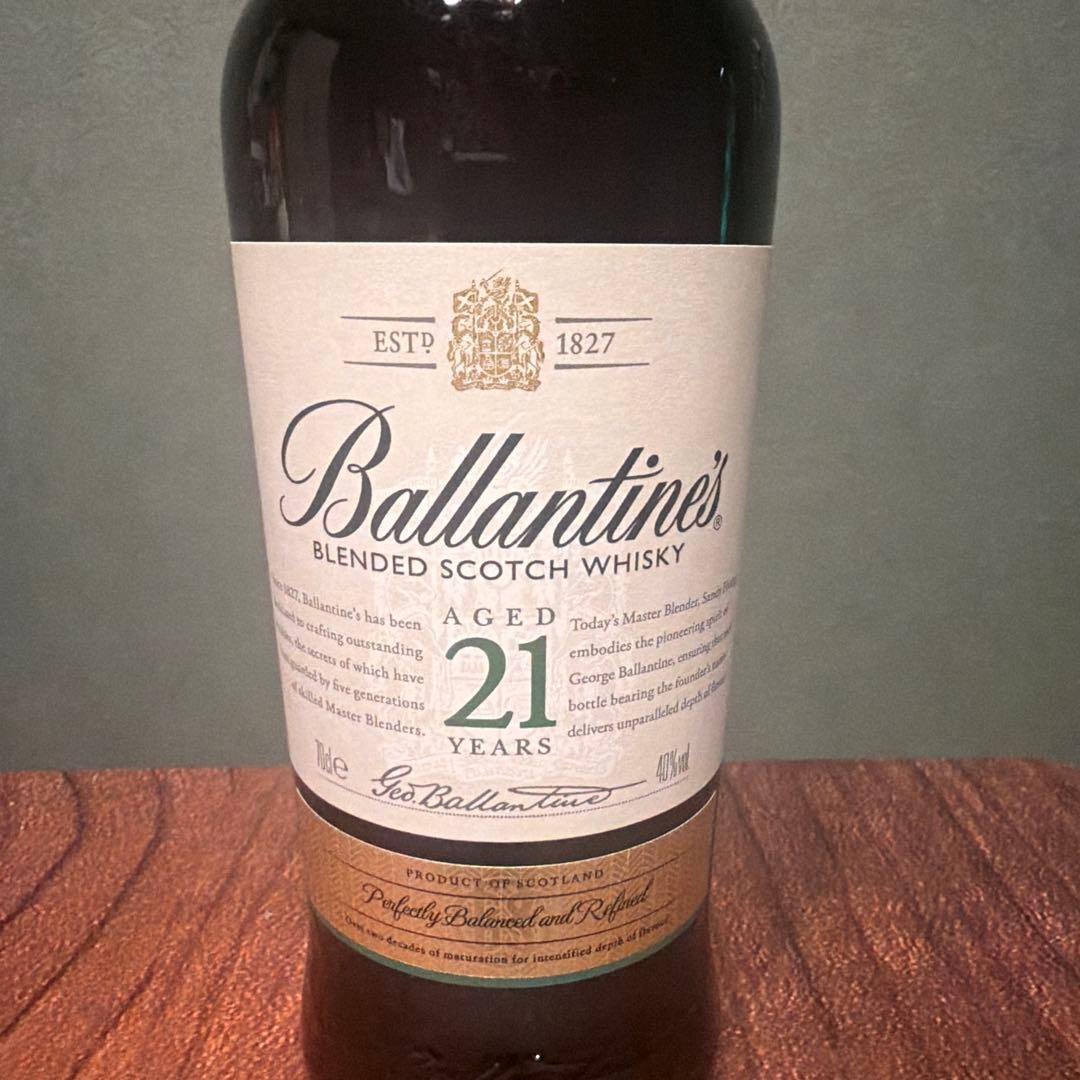 Ballantine's 21年 ブレンデッドスコッチウイスキー 700ml