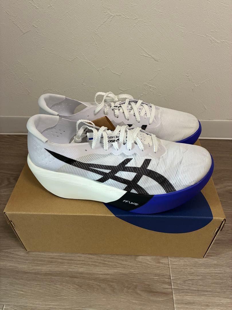 【新品・未使用】ASICS メタスピードレイ 25.5cm ホワイト