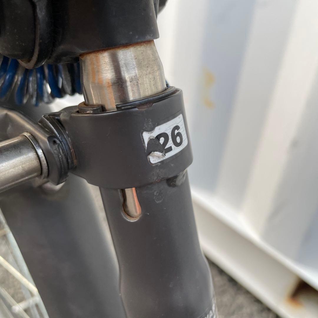 【都内/千葉】ママチャリ 26インチ3段変速/鍵/オートライト付 定価4.3万円