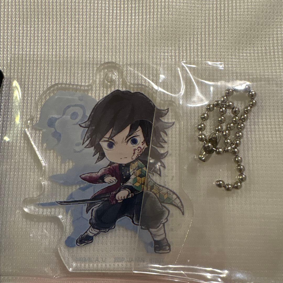 鬼滅の刃　冨岡義勇　アクリルスタンド　ちょこのっこ　バッジ等　セット販売