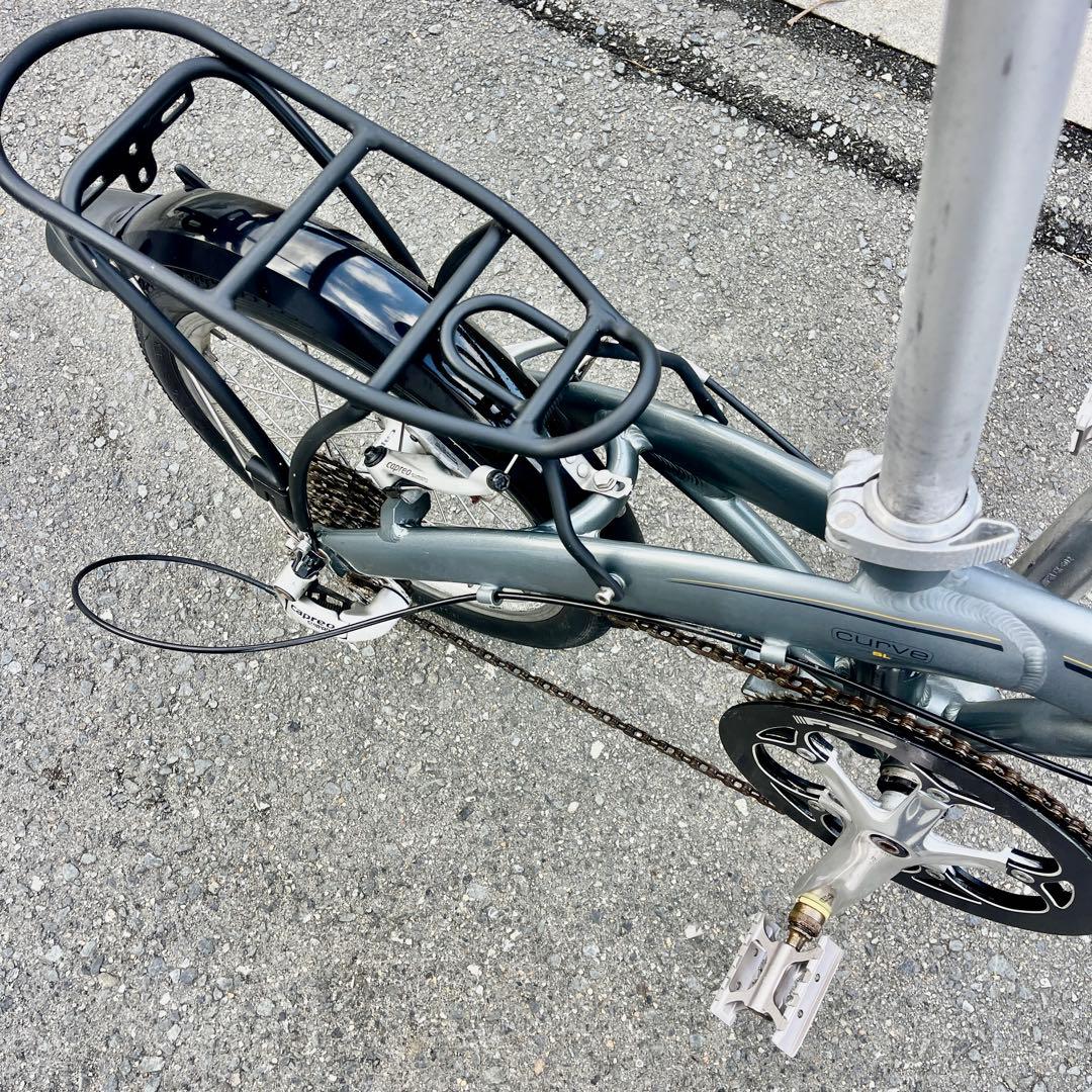 【希少】DAHON CURVE SL シマノCAPREO 外装9段 2010年