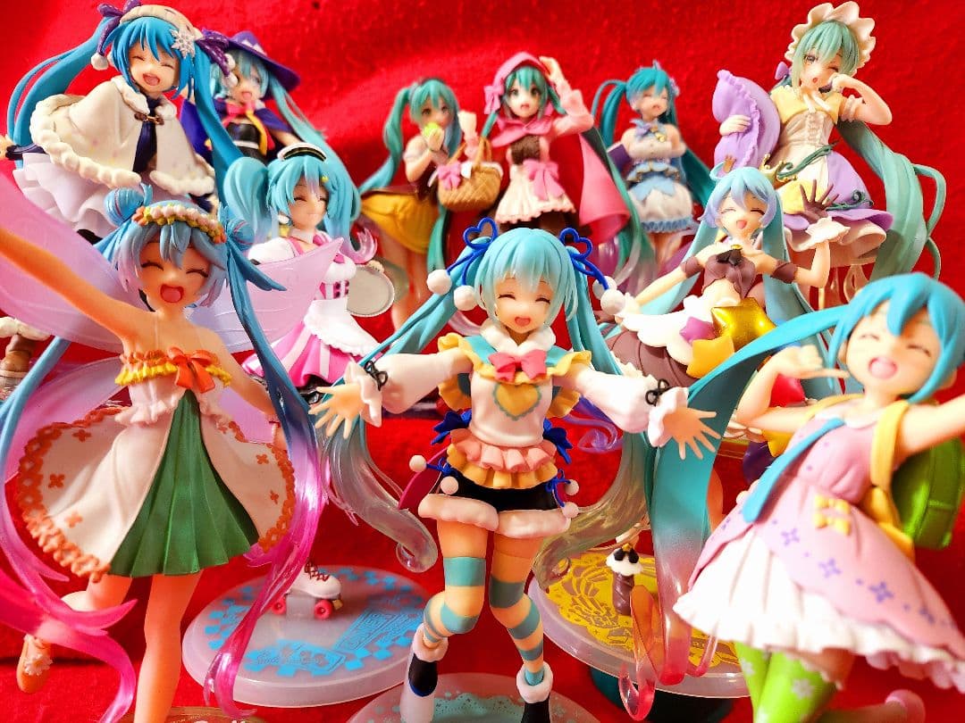 初音ミク　フィギュア　まとめ　タイトーオンクレver. 　１１体