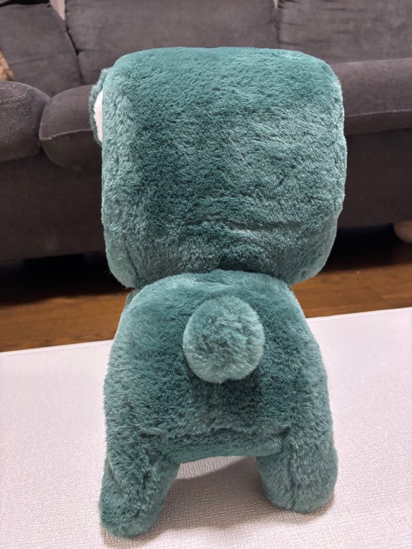 デリ丸　特大ぬいぐるみ　グリーン　箱なし