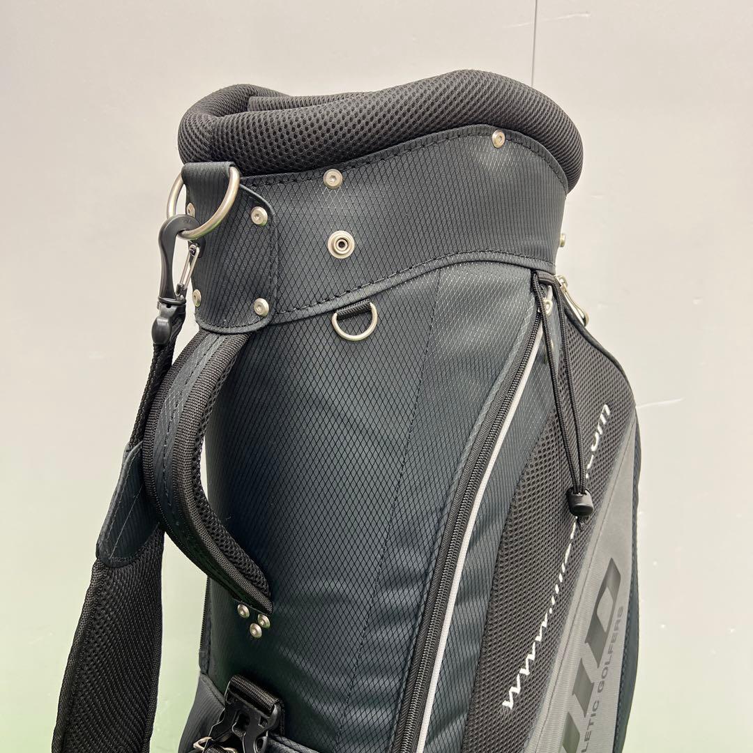 MIZUNO T-ZOID ゴルフバック　ブラック 9インチ　ミズノ　メンズ