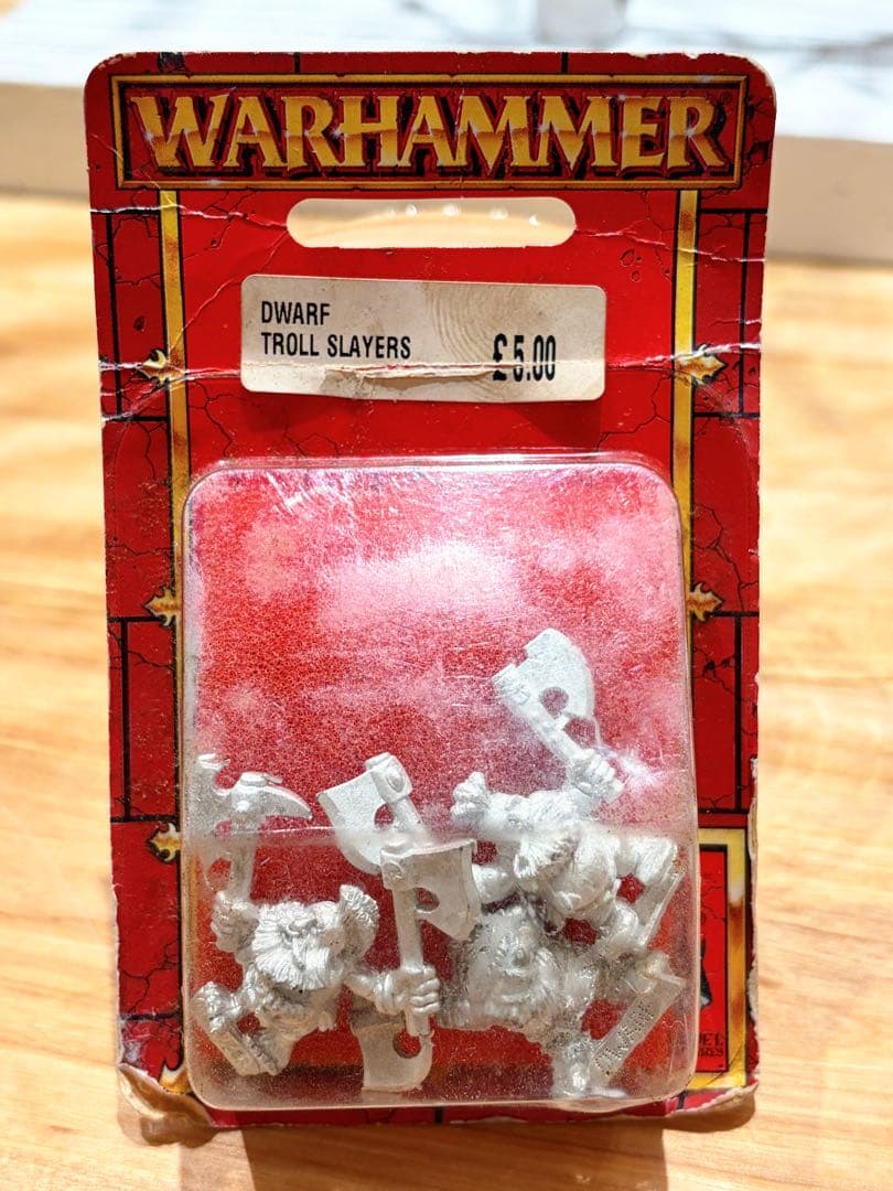 未開封　WARHAMMER ウォーハンマー　メタル　フィギュア　ドワーフ