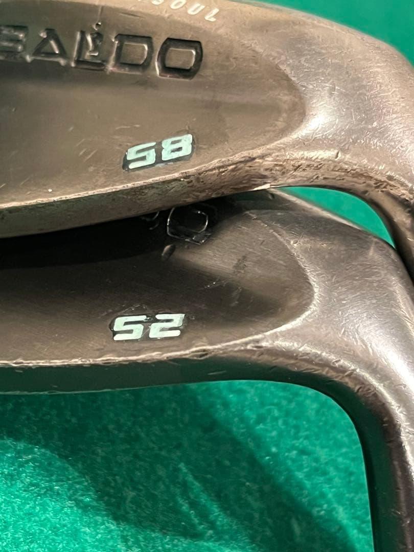 BALDO バルド　ウェッジ 2本セット　52° 57° ダイナミックゴールド