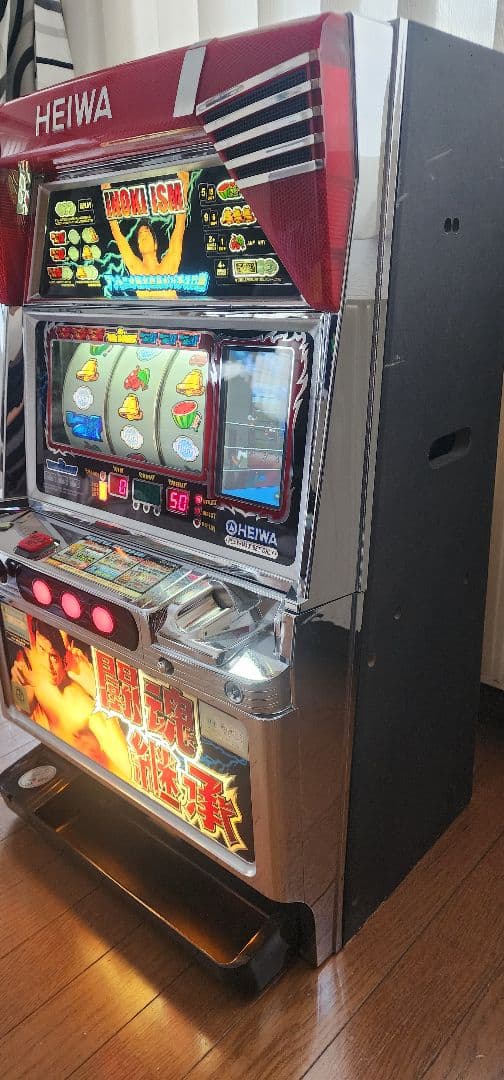 アントニオ猪木自身がパチスロ機 不要機付き