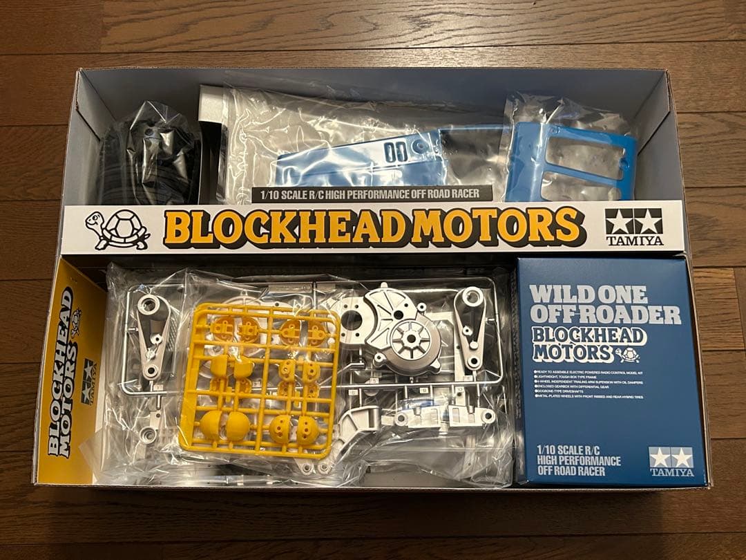 新品★タミヤ/ワイルドワンオフローダー/BLOCKHEAD MOTORS