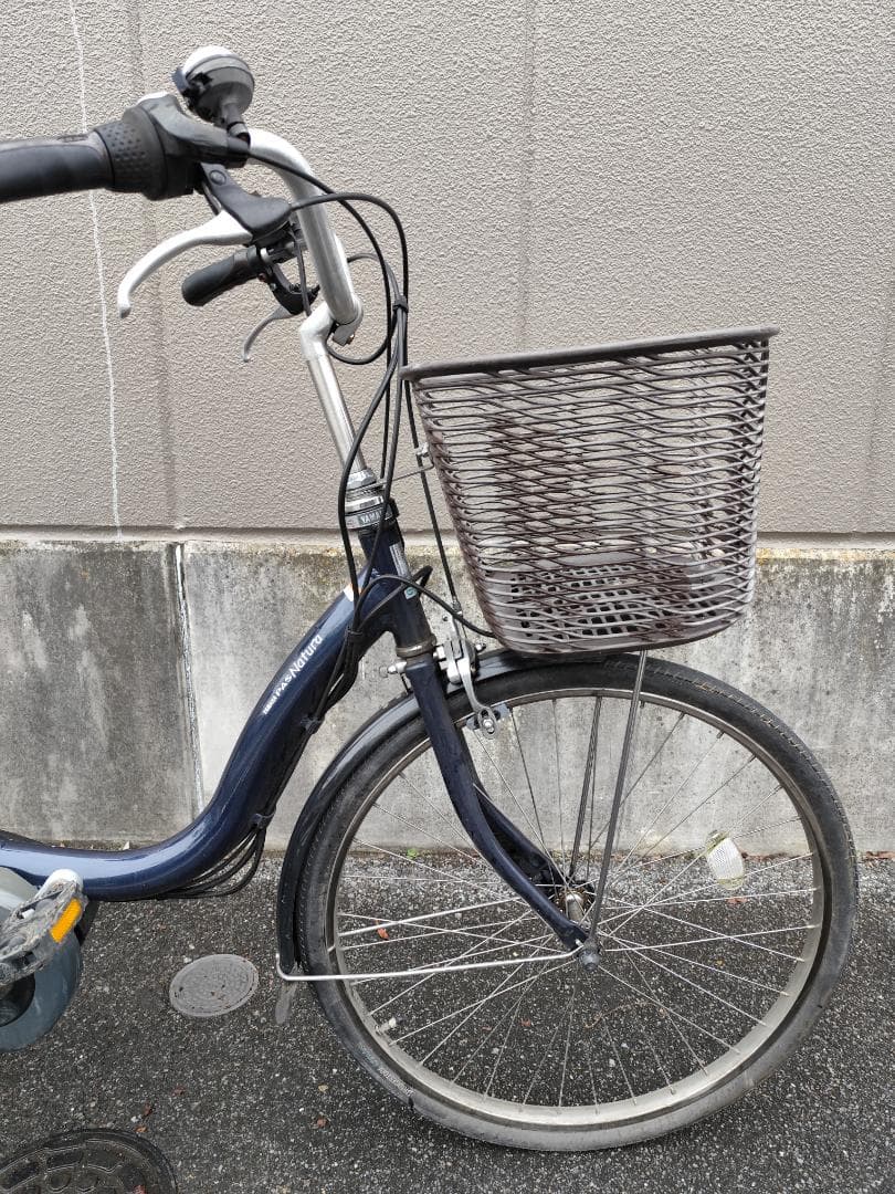ヤマハ　パス　ナチュラ　26インチ　紺色　8.7Ah　　電動アシスト自転車