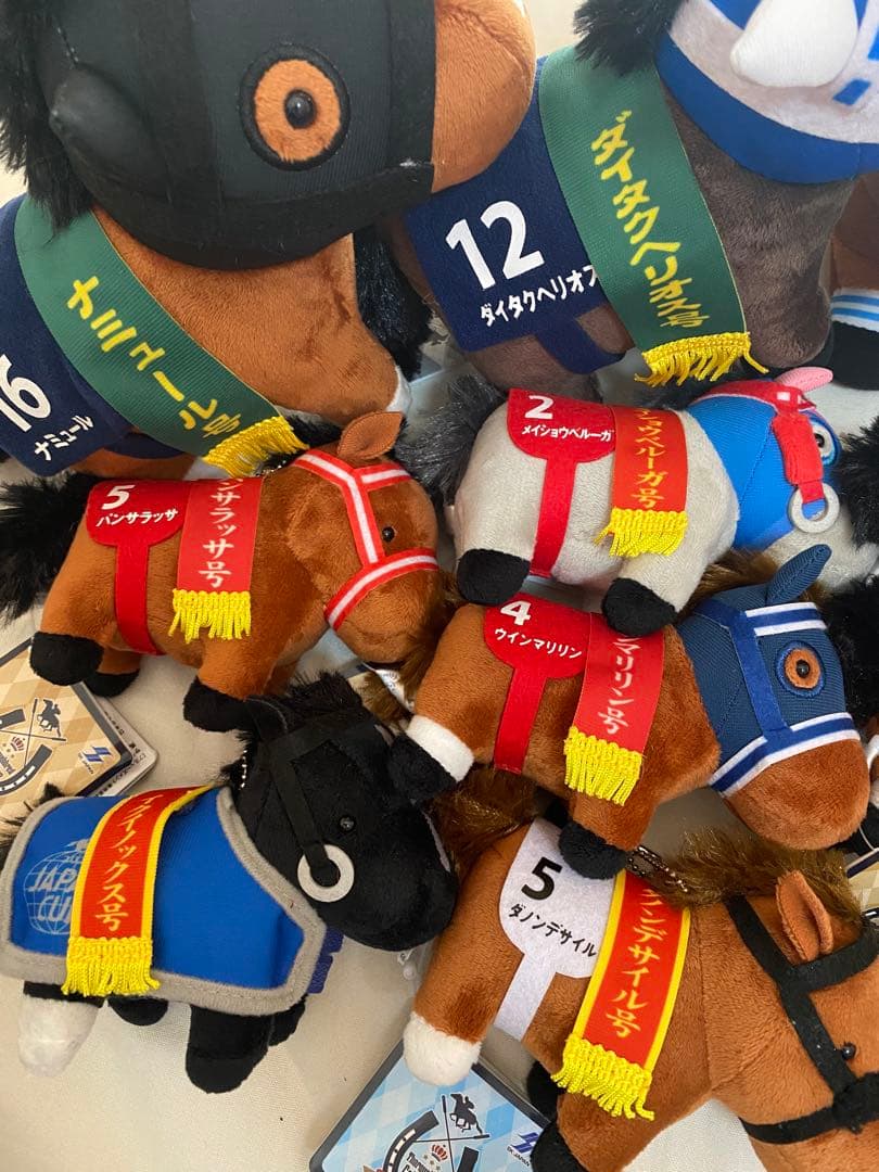 サラブレッドコレクション 競馬ぬいぐるみ まとめ売り