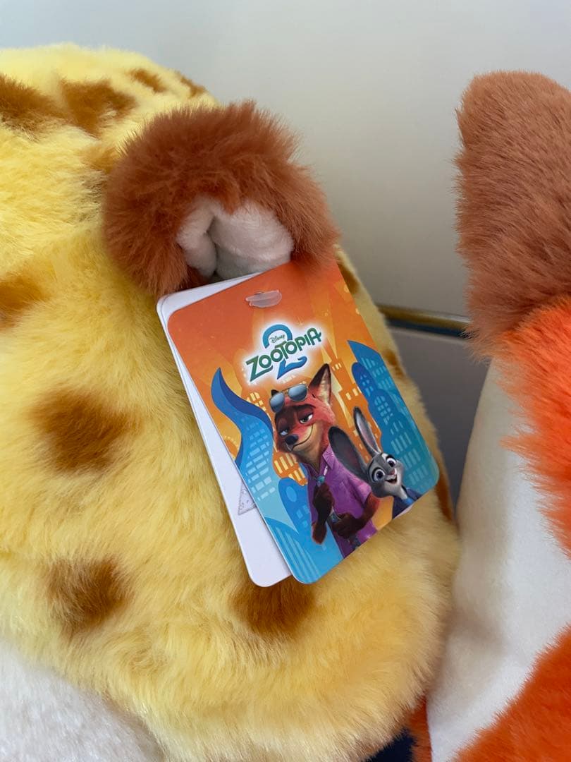 ズートピア2 ジュディ ニック ぬいぐるみ　コストコブランケット入り