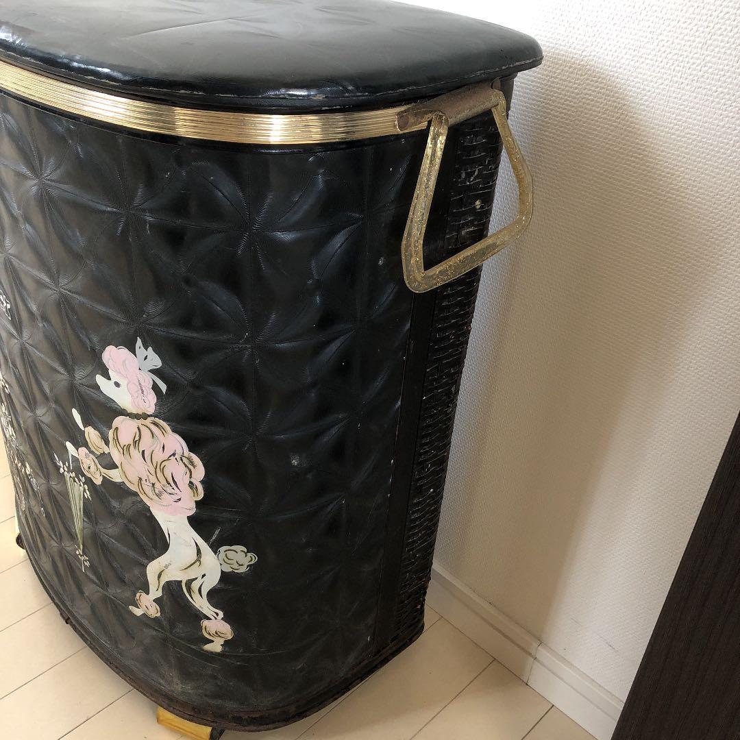 50's プードル　ランドリーハンパー