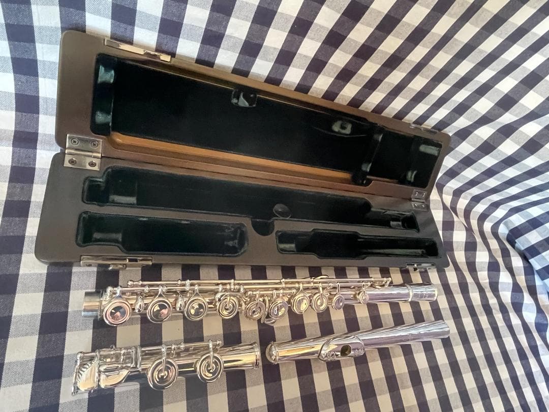 パールフルート Dolce Primo 頭部管Ag970彫刻入り 美品！