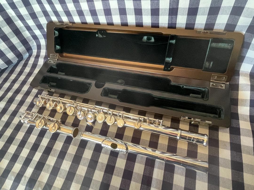 パールフルート Dolce Primo 頭部管Ag970彫刻入り 美品！