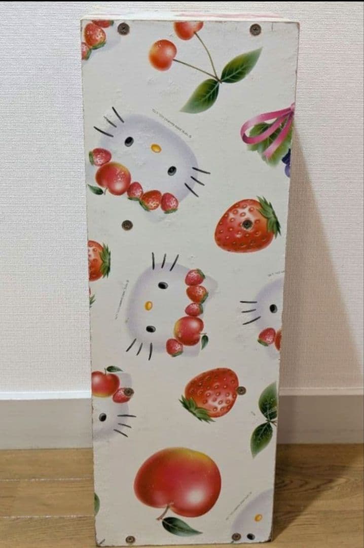 激レア！ハローキティ　3段ボックス　フルーツ柄　サンリオ　2002年