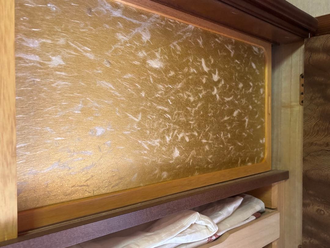 着物木製箪笥 引き出し付き 木目調