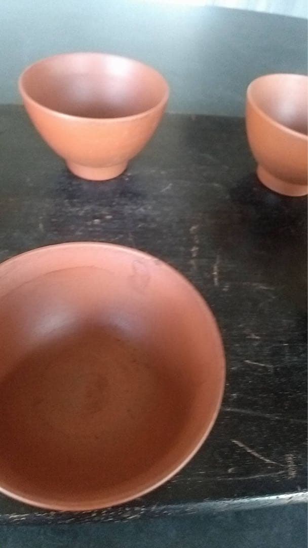 古備前　備前　煎茶器　煎茶碗　　湯冷し　急須　中国美術　茶道具　古美術