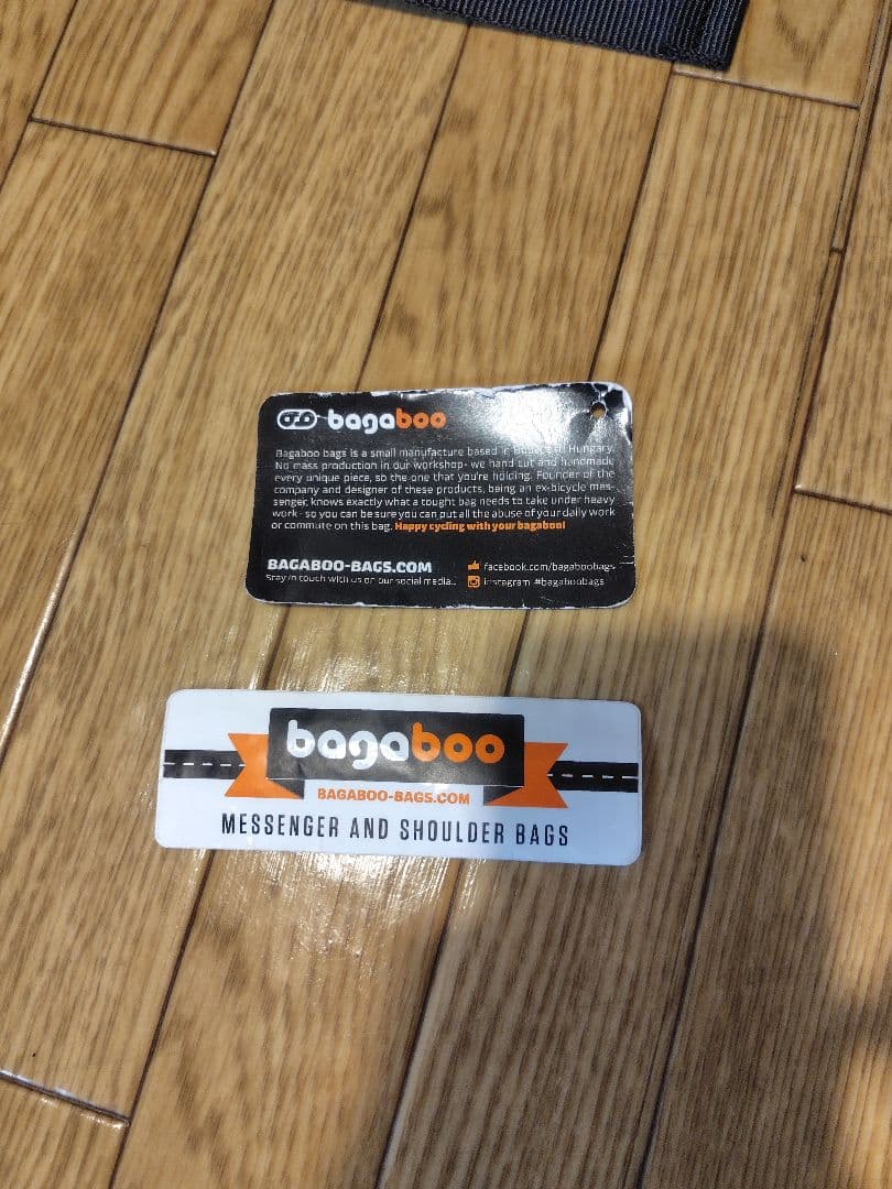 Bagaboo Standard Messenger bag L ブラック