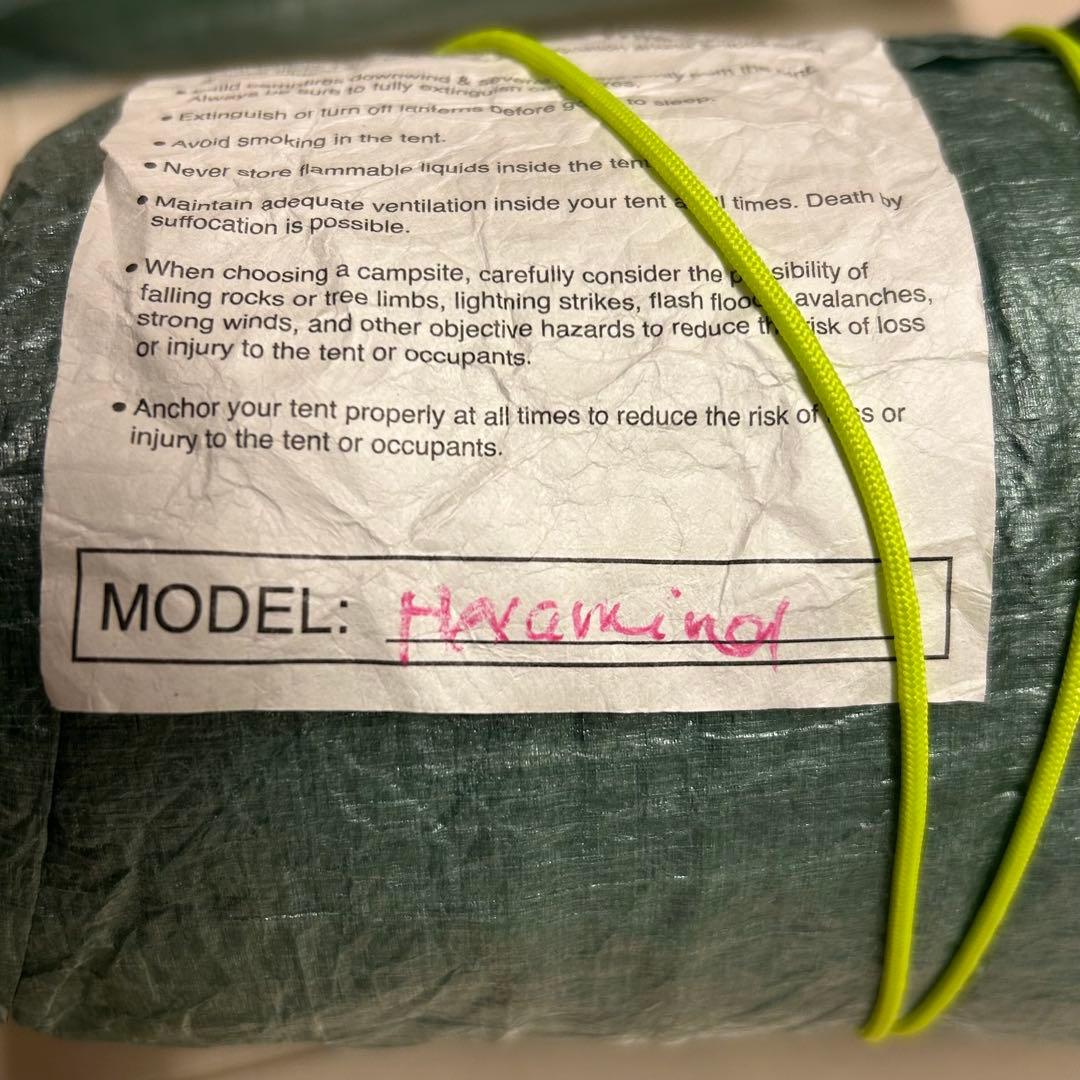 Zpacks Hexamid Pocket Tarp 新品未使用 週末価格