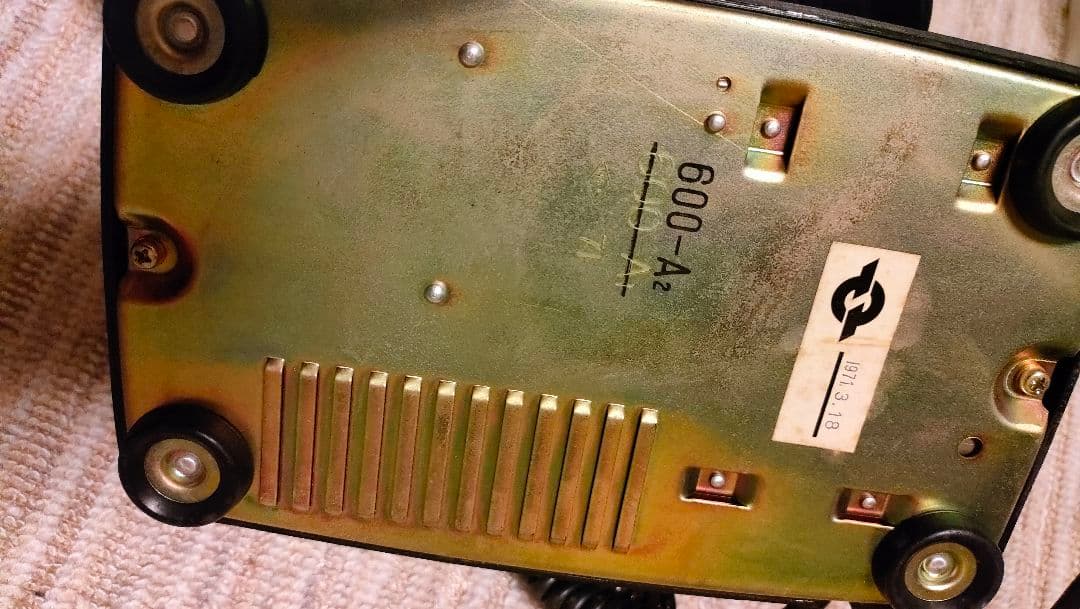 【昭和レトロ】黒電話　当時物　1971年　50年モノ　希少　本物　電信電話　レア