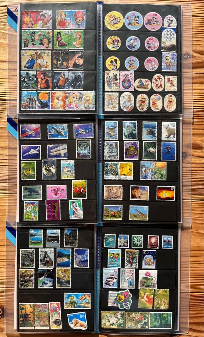 日本の使用済切手 アルバムセット 3冊