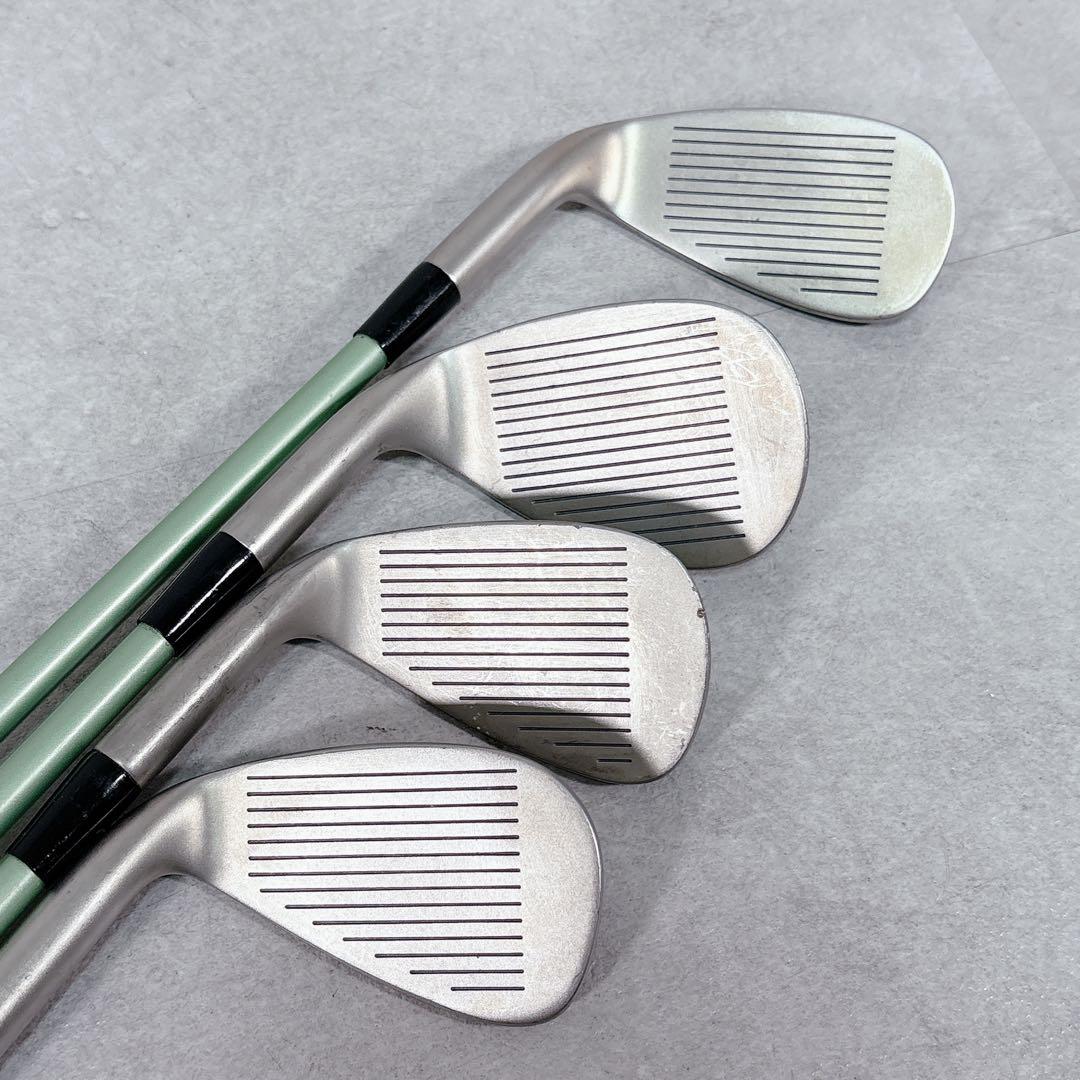 T214 キャロウェイ 他 ゴルフクラブ レディース セット ビッグバーサ 緑