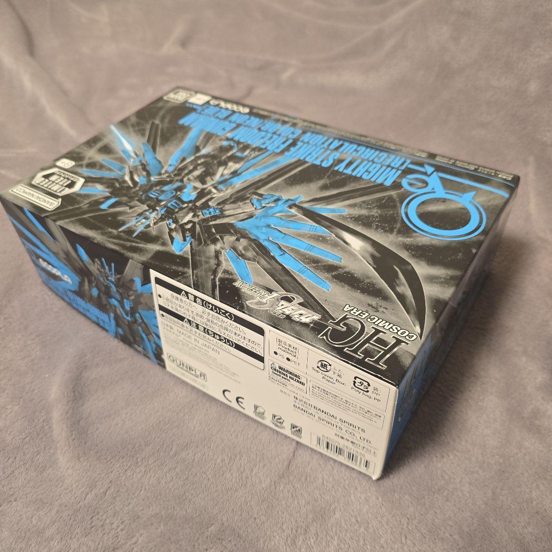 HG Mighty Strike Freedom Gundam ネオンブルー