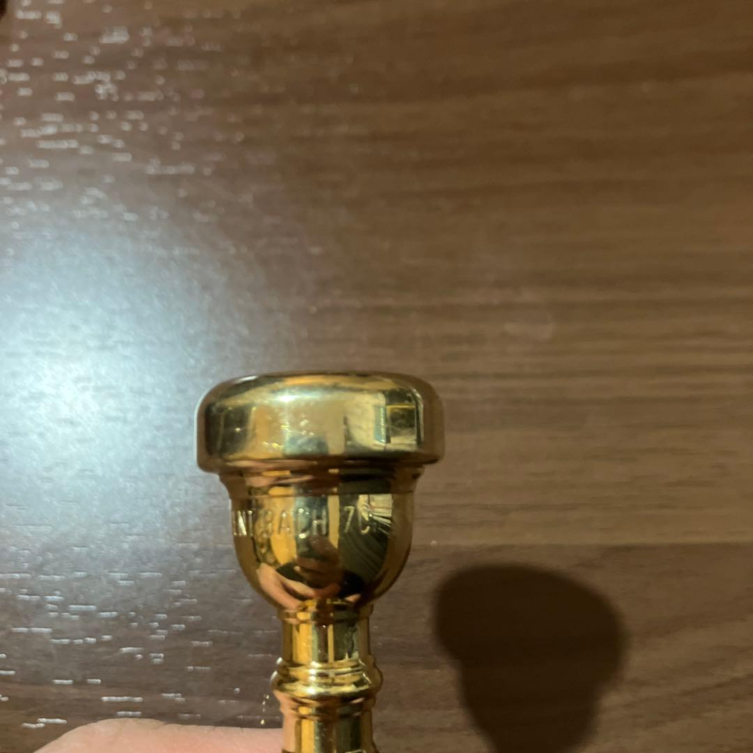 Bach トランペット　マウスピース　7C GP