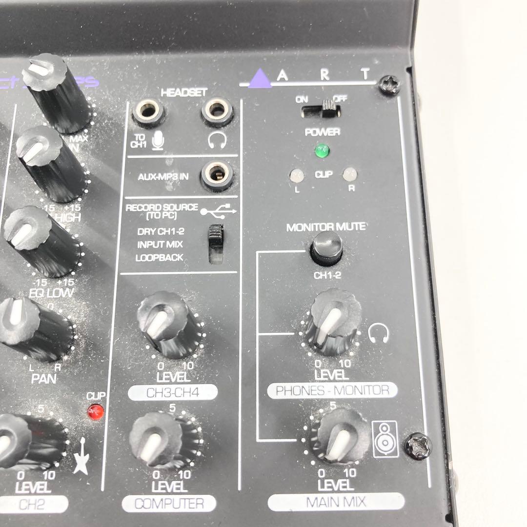 ART USB Mix 4 オーディオミキサー 本体のみ 動作確認済み