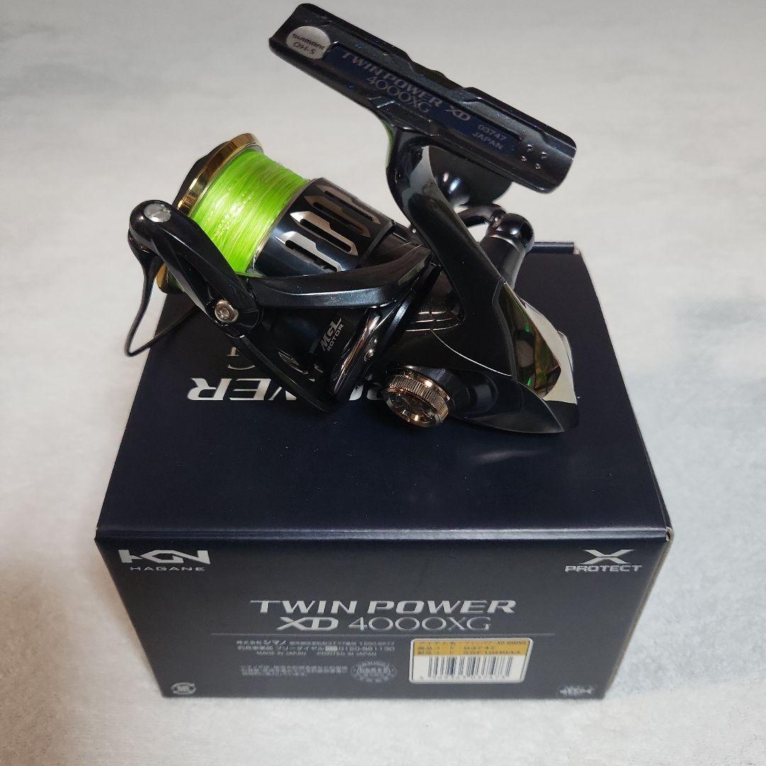 シマノ 17 ツインパワー XD 4000XG 美品　12/11まで値下げ