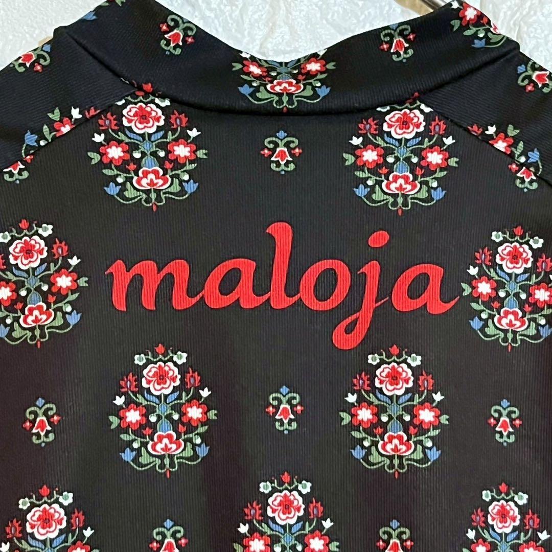 【極美品】maloja マローヤ サイクルジャージ レディースS花柄 刺繍調