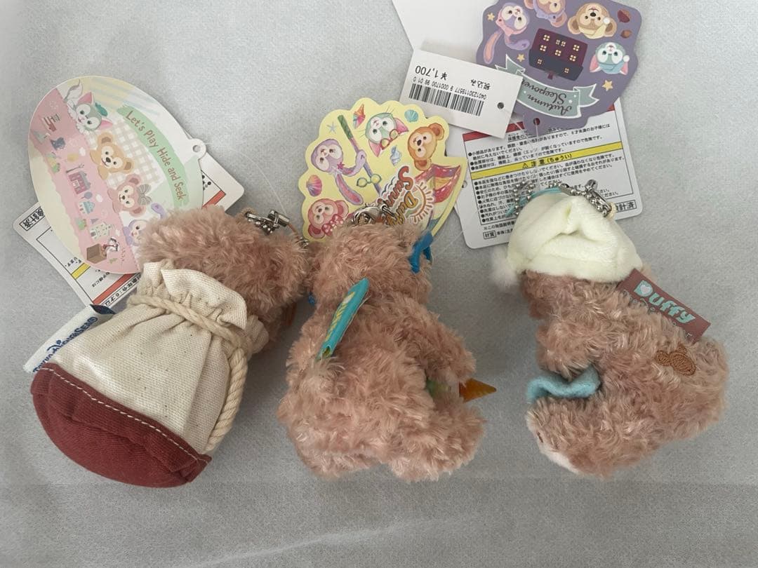 ダッフィー　ぬいぐるみストラップ