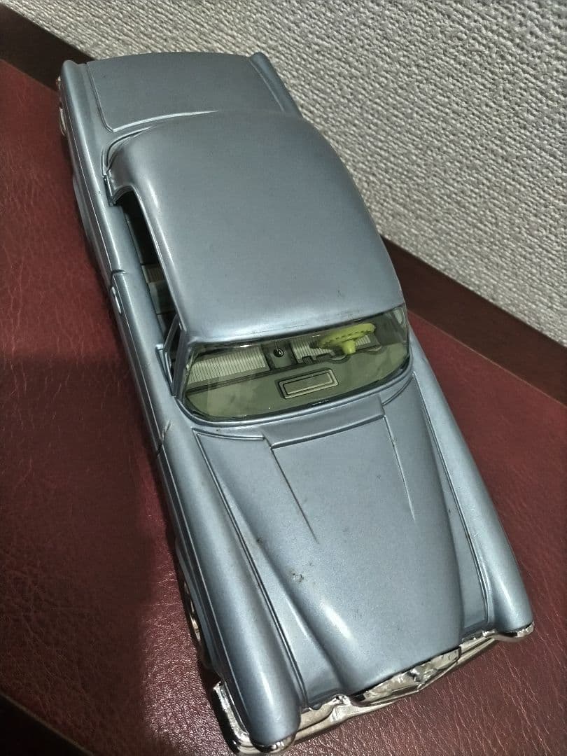 復刻メルセデスベンツ250SEクーペ モデルカー(ブリキ)　ブルー