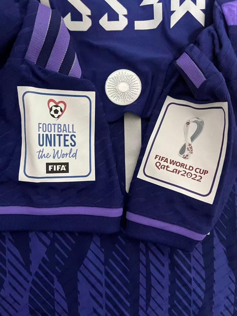新品タグ付/正規品/選手用仕樣 アルゼンチン代表 メッシ 2022 WC