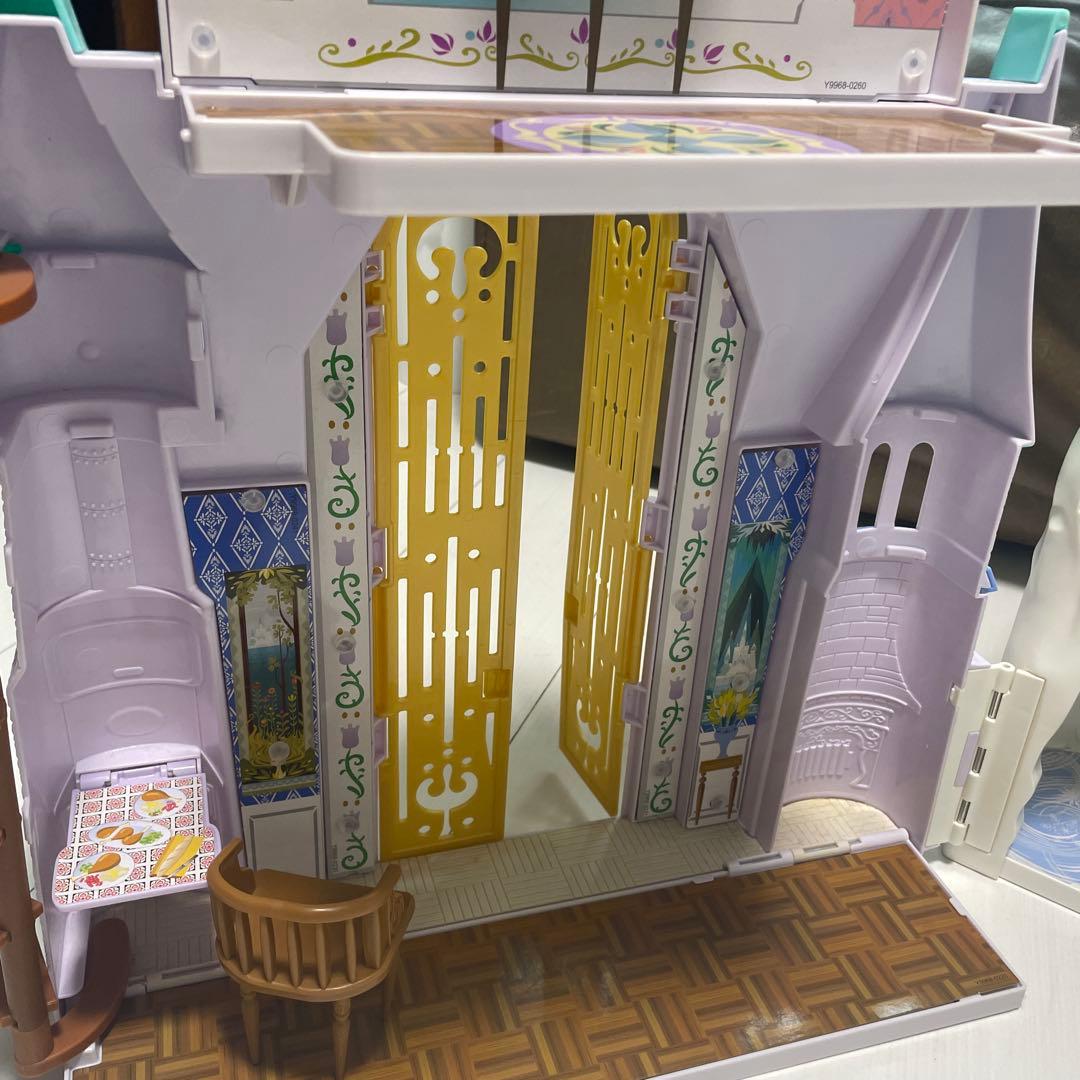 レア！ディズニー　アナと雪の女王　氷のお城と宮殿プレイセット❄︎