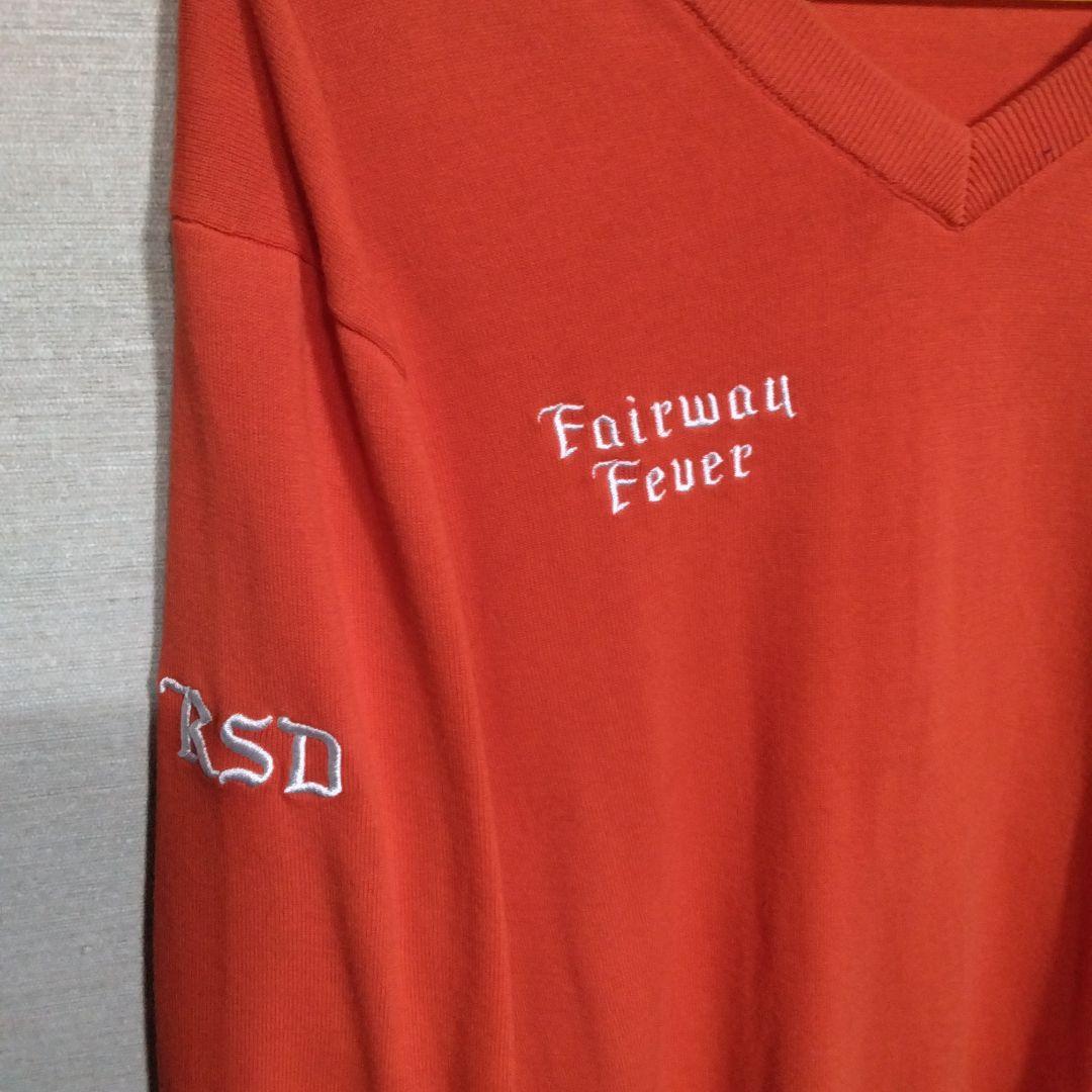 rough＆ swell オレンジ Vネック セーター M