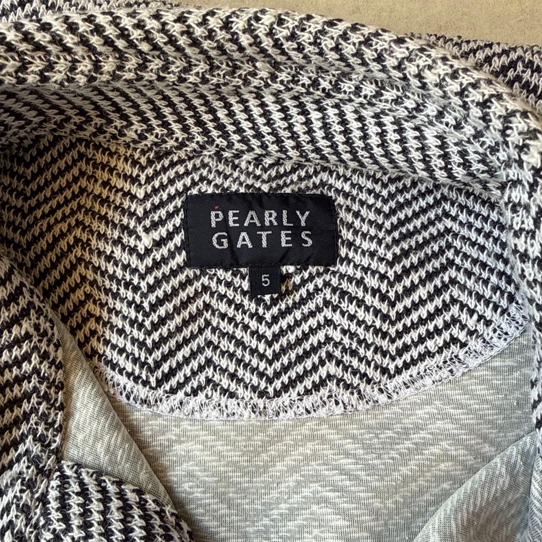 PEARLY GATES ヘリンボーンポロシャツ　made in Japan