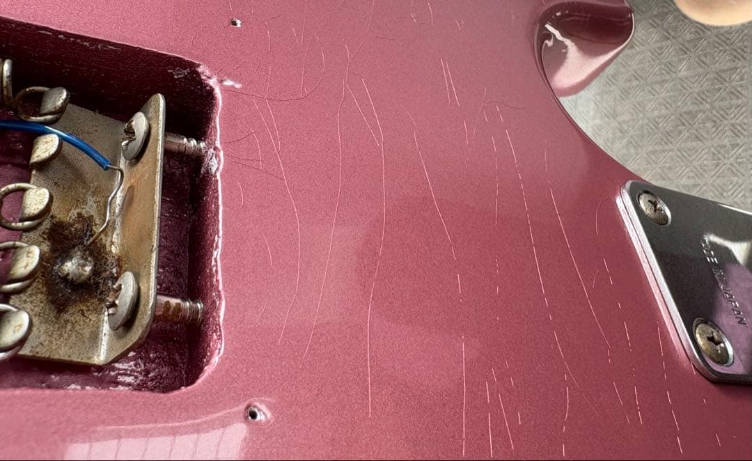 【kon】Char仕様 バーガンディ ストラトキャスター