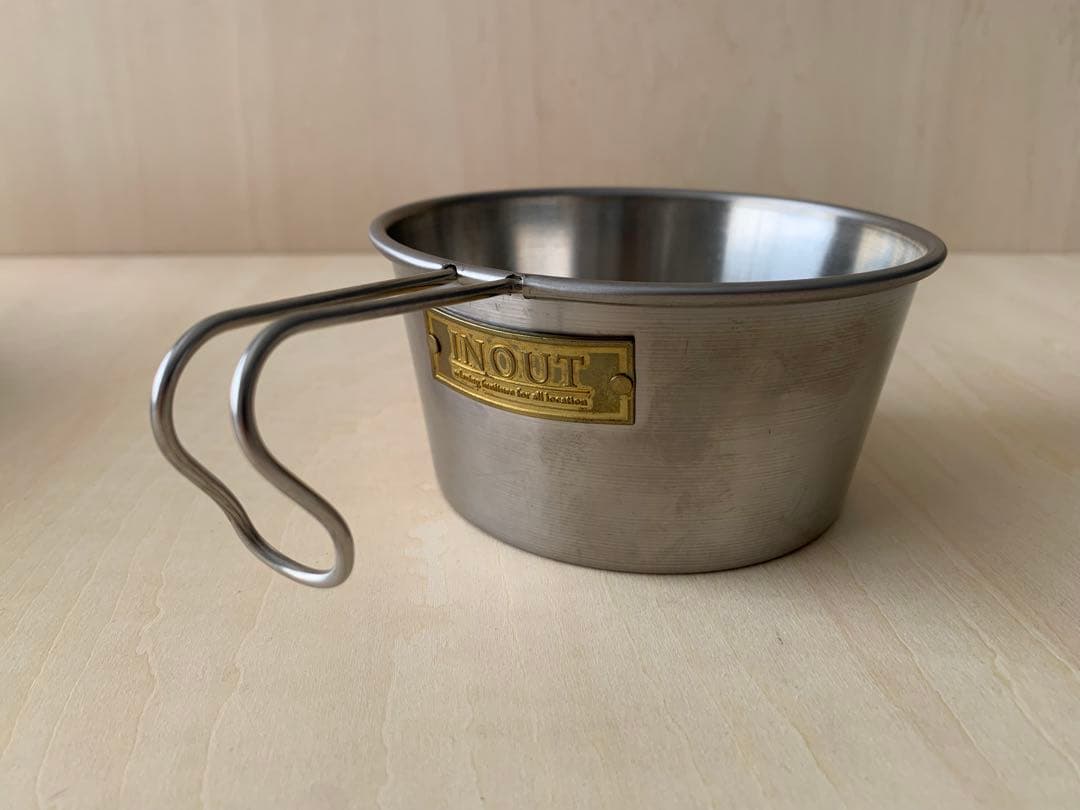 INOUT シェラディッシュカップ レザーグリップ ケースセット限定品