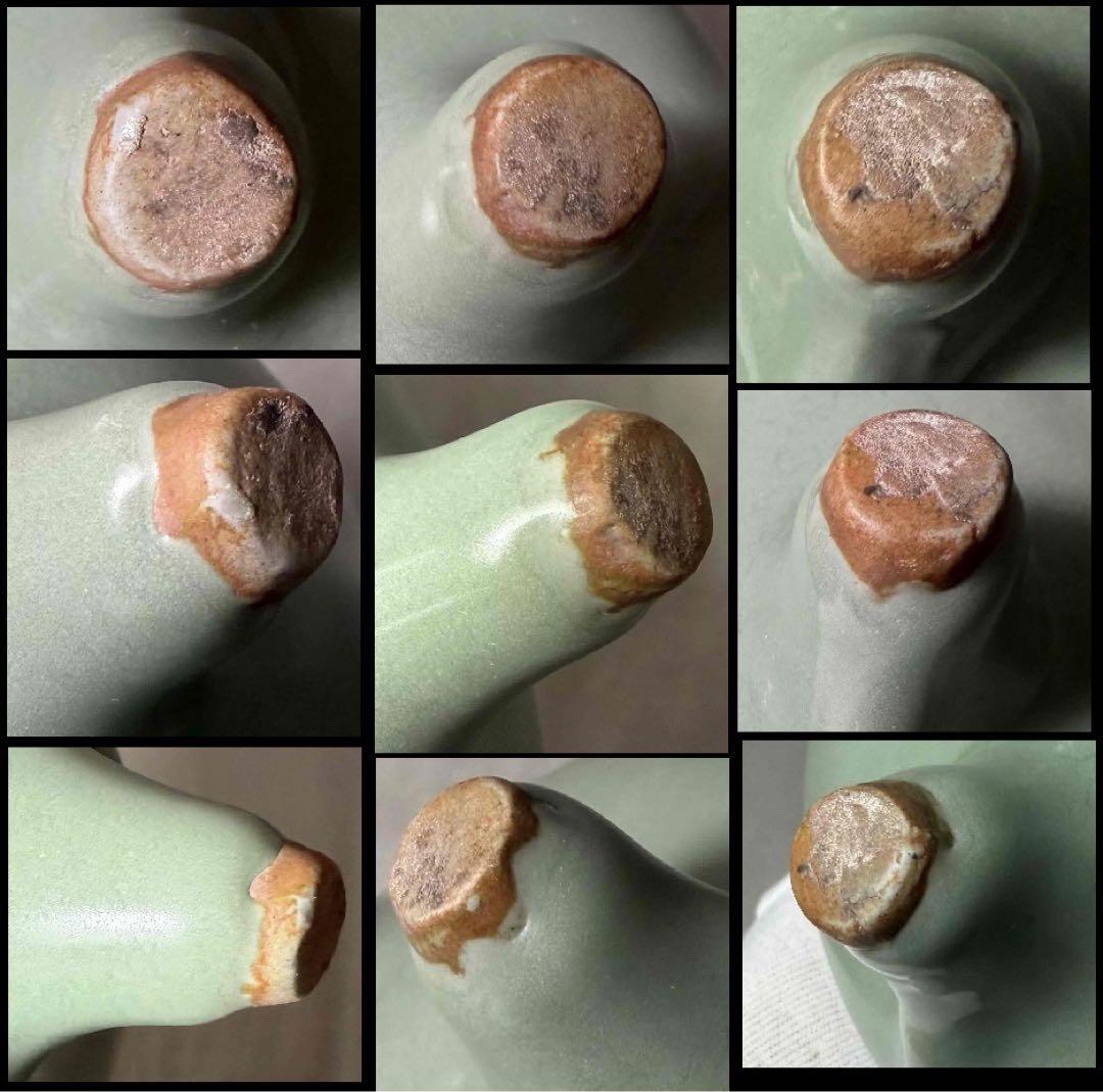 中国 青磁三つ足炉　f2251126