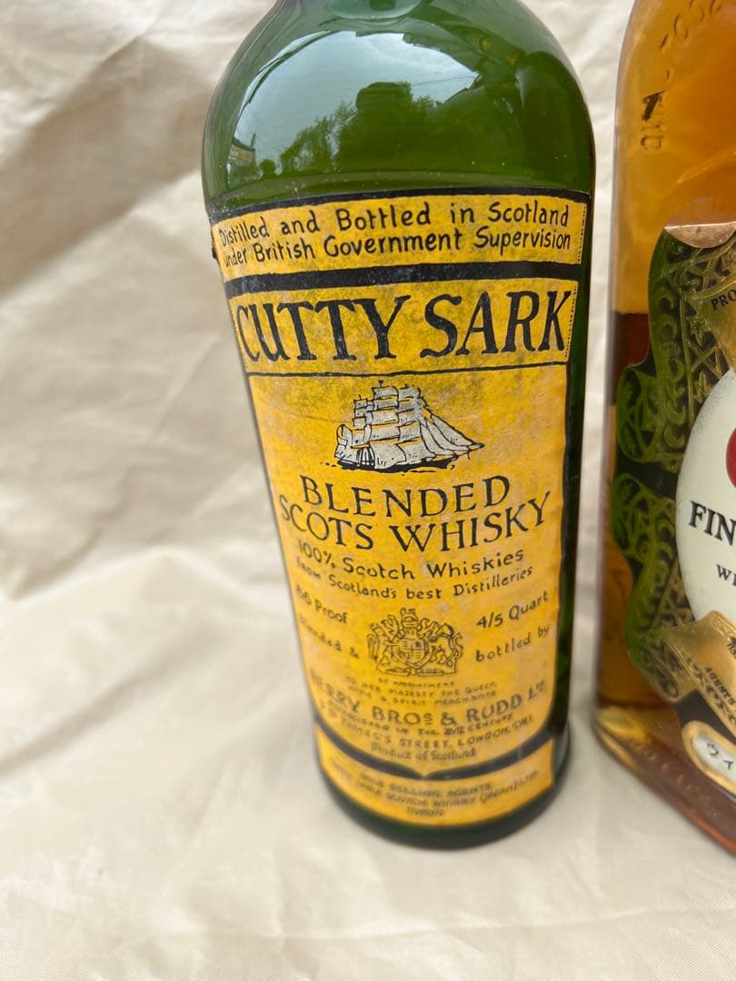 ★未開栓★カティーサークなどウイスキー4本セット古酒