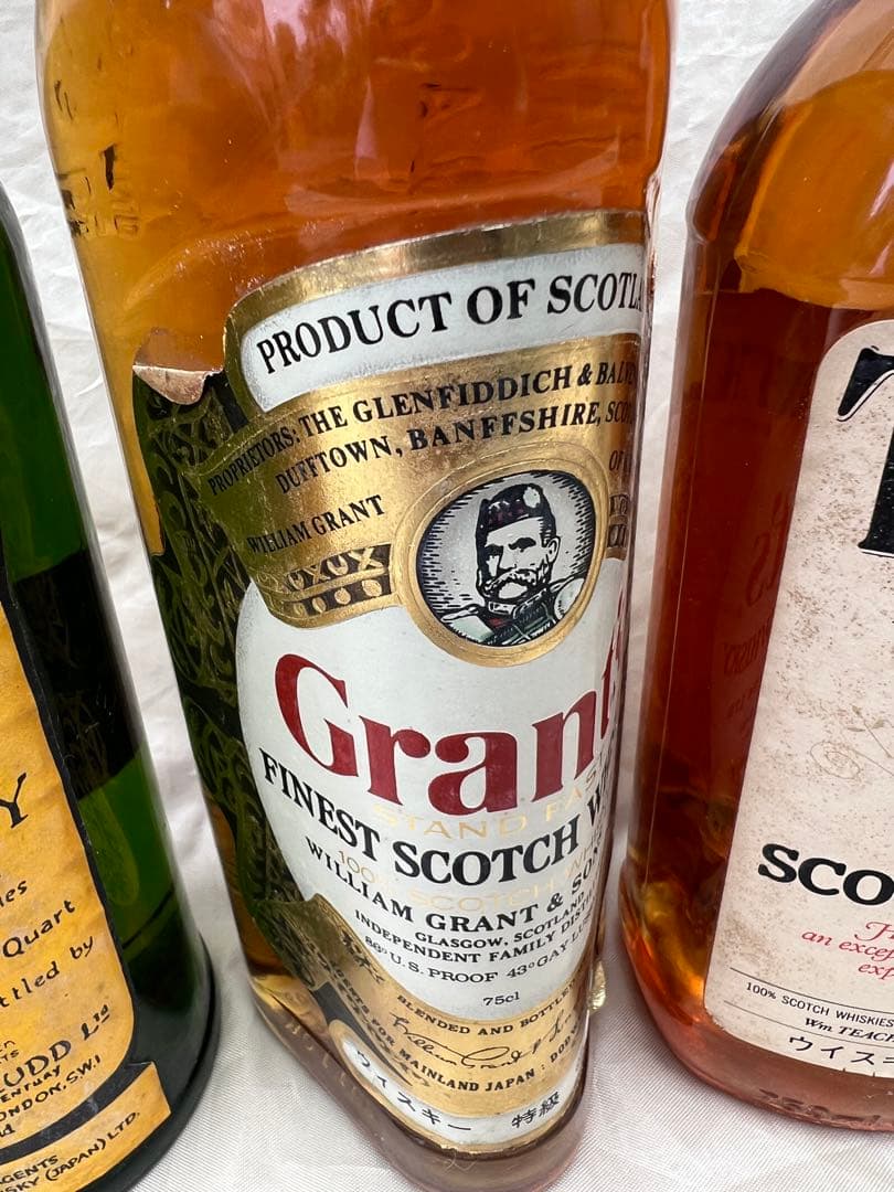 ★未開栓★カティーサークなどウイスキー4本セット古酒