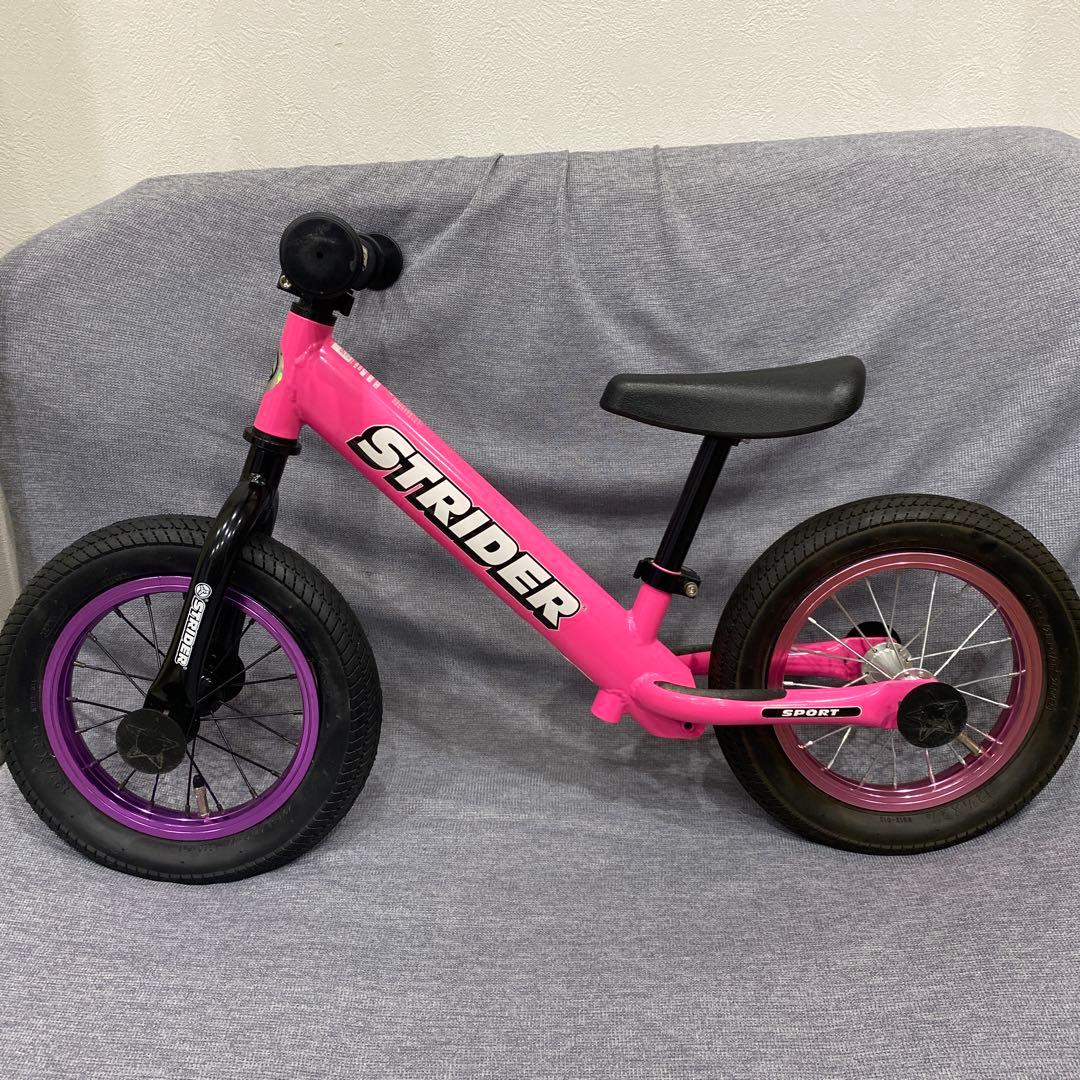 STRIDER ストライダー スポーツ12 ピンク　タイヤカスタム　KENDA