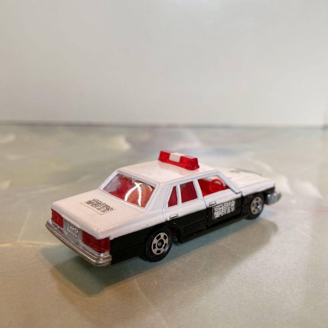 トミカNO.58トヨタクラウンパトロールカー4台(警視庁大阪北海道福岡) 日本製