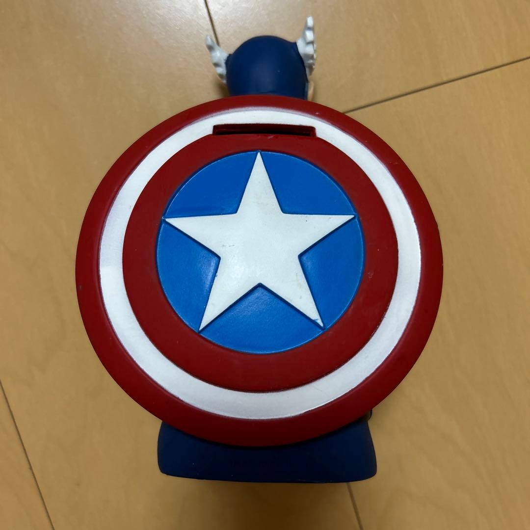 【即購入ok!!】MARVEL キャプテンアメリカ フィギュア 貯金箱