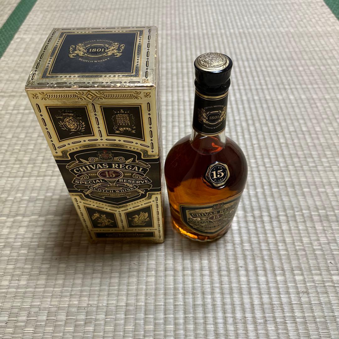 Chivas Regal 15年 スコッチウイスキー 750ml ゴールド