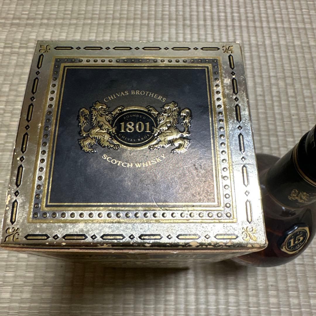 Chivas Regal 15年 スコッチウイスキー 750ml ゴールド