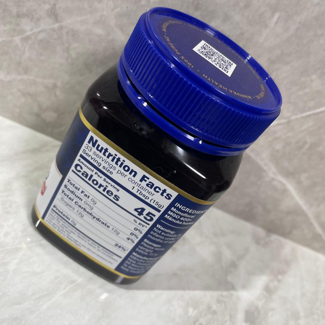 マヌカハニー MGO400+ マヌカヘルス 500g はちみつ 健康 美容 ♪